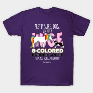 Unicorn neets Border Collie T-Shirt